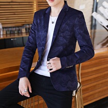 Suit mens singles West Coat 2020 new spring autumn fashion casual suit Korean slim temperament youth coat