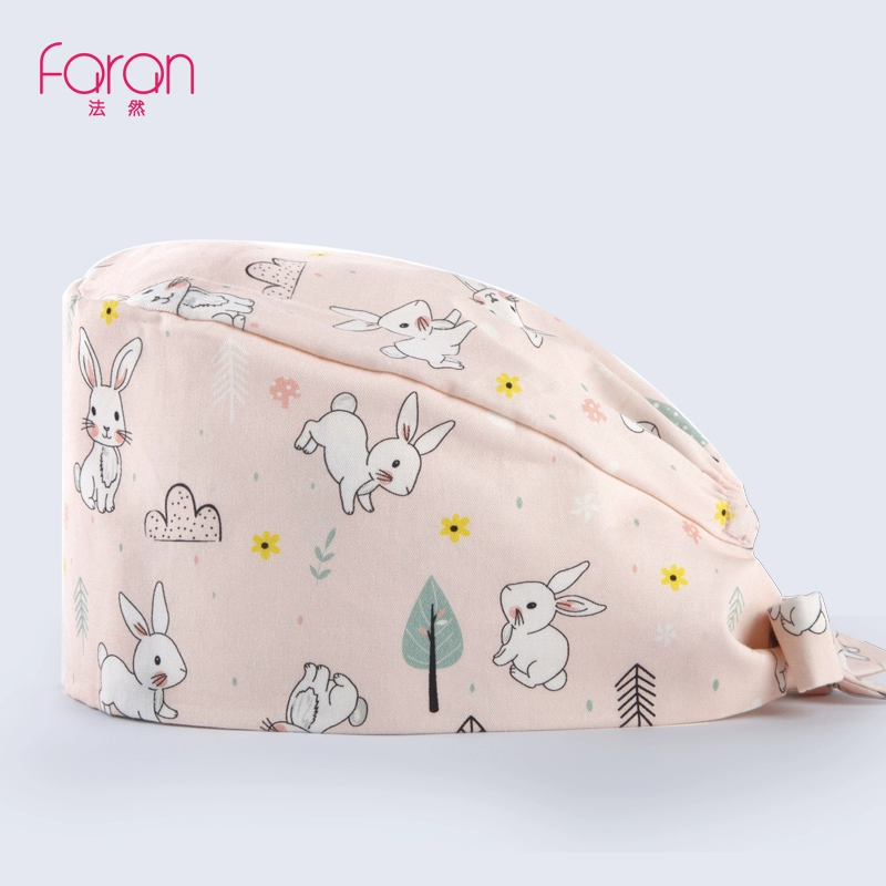 Honen bông phẫu thuật nắp pet thẩm mỹ viện nha khoa bệnh viện dược bầu mũ unisex mũ turban 