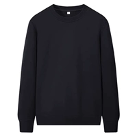 Чистый ватный круглый ошейник-черный