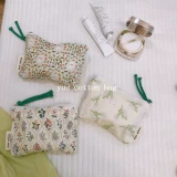 Свежий маленький зеленый кошелек, картхолдер, помада, наушники, сумка для хранения, широкая цветовая палитра