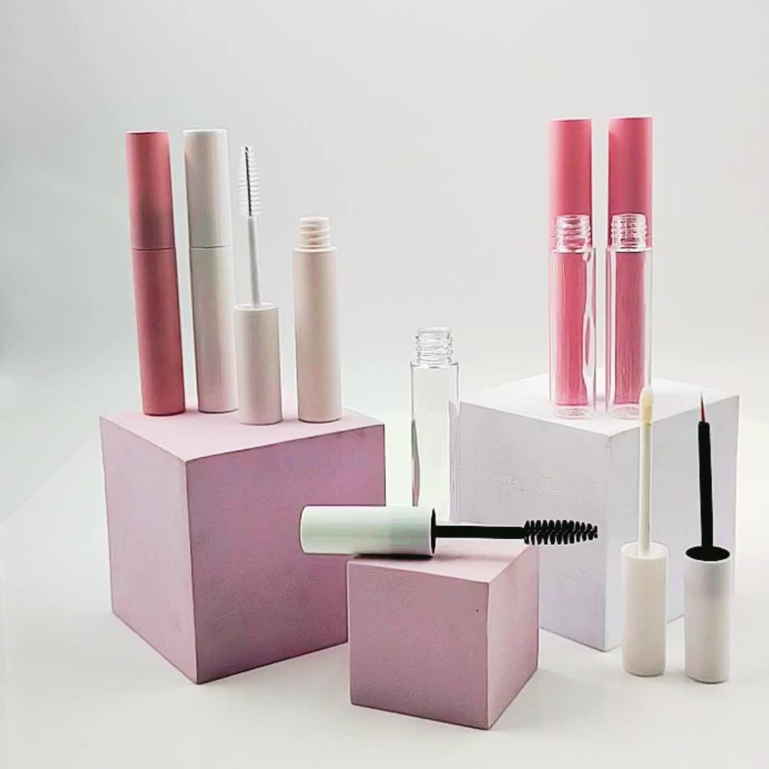 Wholesale High Quality 3ml 3.5ml 5ml Mascara Tubes Empty Pink Eyeliner