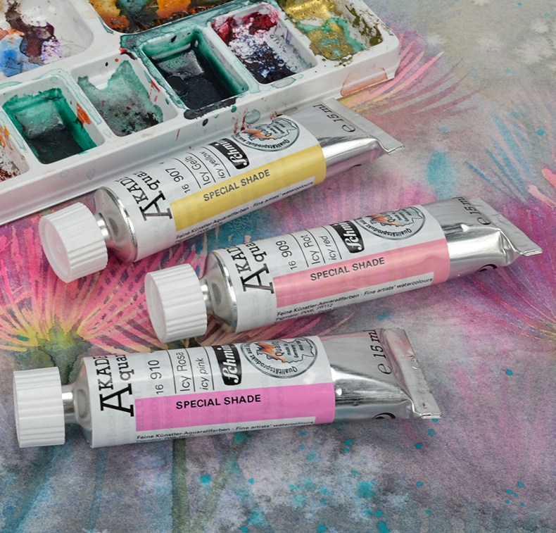 Deutschland Schmincke - Akademie ® Feinste Künstler-Aquarellfarben, 15ml Tuben, neue Farben, brillant, hoch lichtbeständig und cadmiumfrei – Detail 19