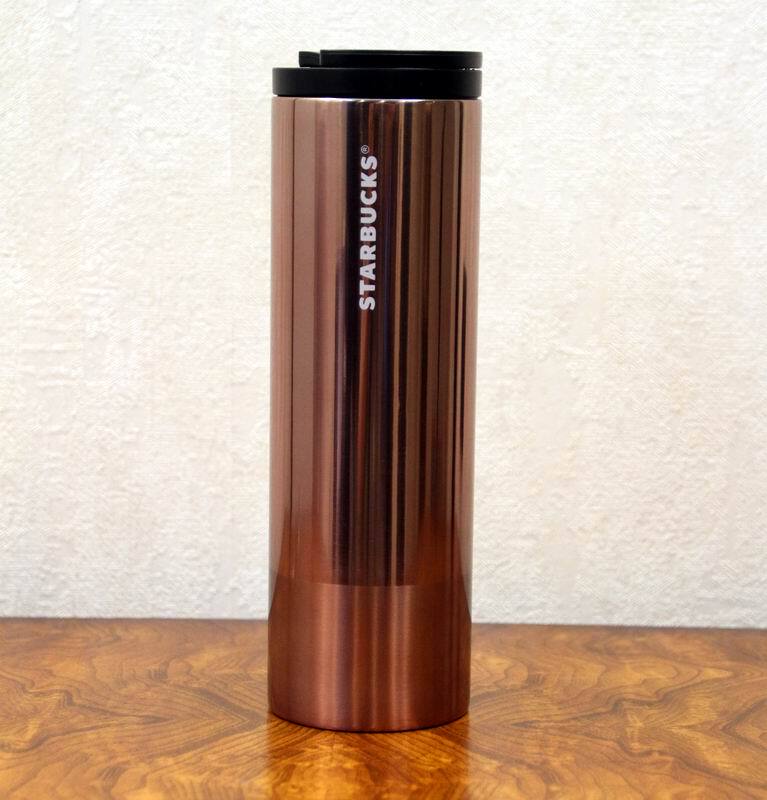 Starbucks Store Take-Out Cup with Lid, Convenient for On-The-Go Use, Limited Edition Gold Double-Layer Stainless Steel Insulated Travel Cup