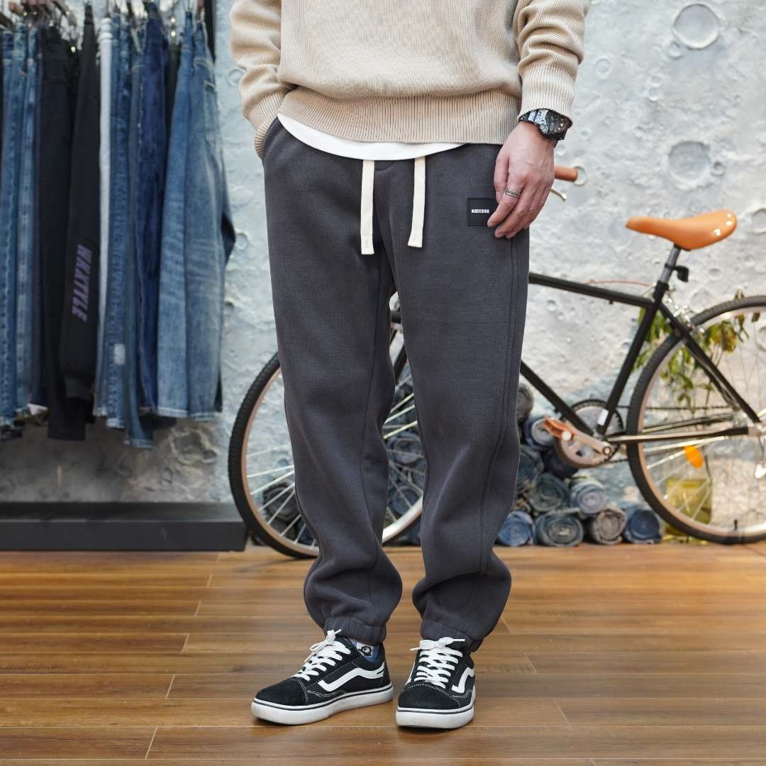 ZHUOJUE shop Zhuojue men's clothing winter plus velvet new Boao velvet multi-color loose casual pants