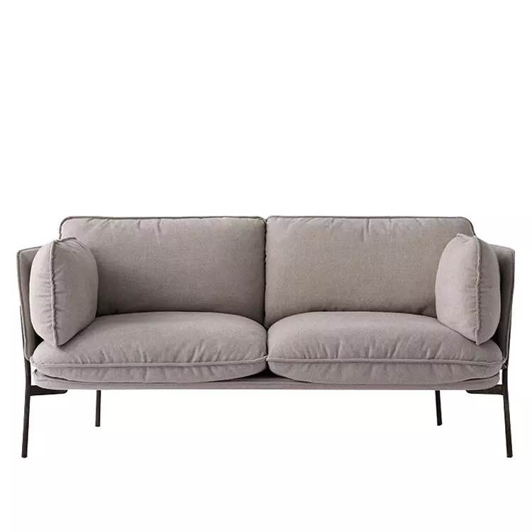 Sofa hiện đại Bắc Âu căn hộ nhỏ vải sofa đơn giản hiện đại thiết kế nội thất giản dị - Đồ nội thất thiết kế sofa da bò