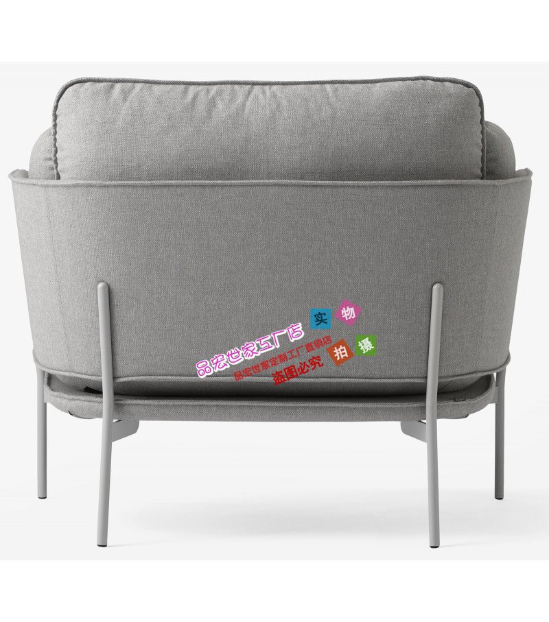 Sofa hiện đại Bắc Âu căn hộ nhỏ vải sofa đơn giản hiện đại thiết kế nội thất giản dị - Đồ nội thất thiết kế sofa da bò