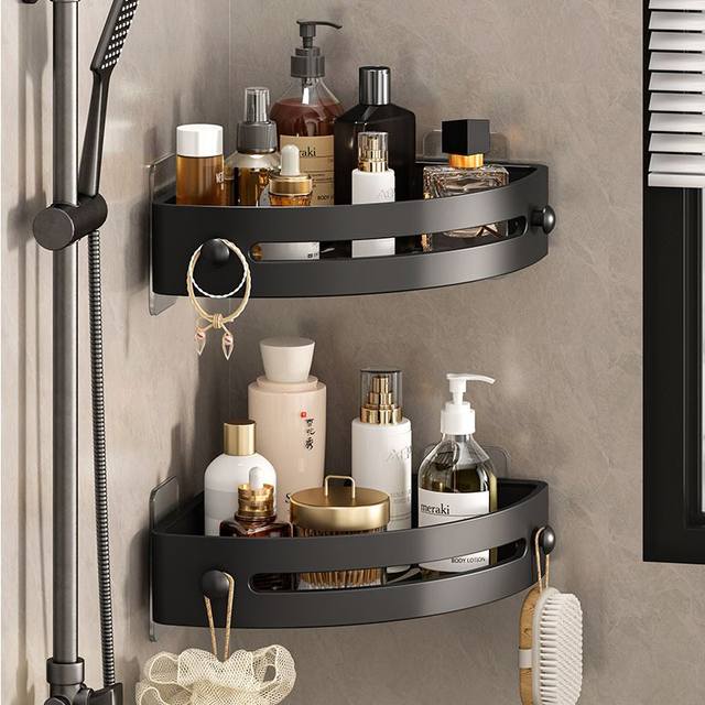 Bathroom, dormitory, wall hanging rack, kitchen, no nailing, bathroom, corner toilet, no punching storage