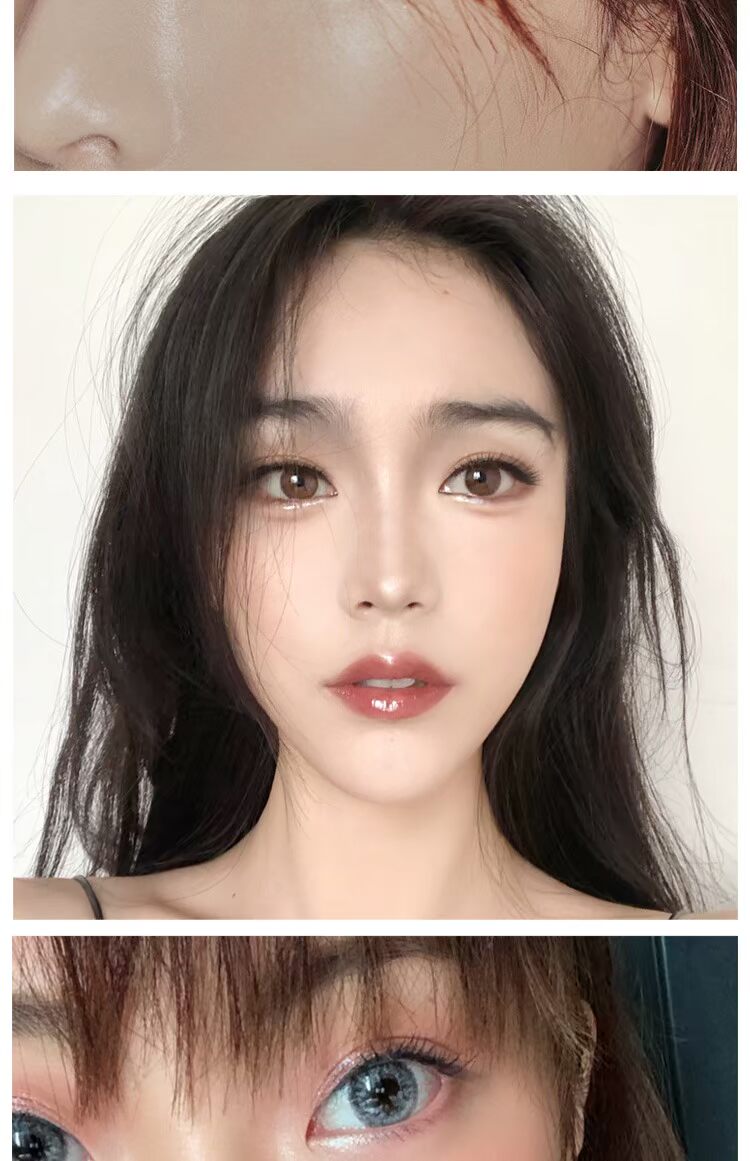 Giai đoạn trang điểm kỳ lân lỏng bóng mắt set hộp sequin giọt nước mắt trang điểm sáng bóng kẻ mắt thạch ướt ướt tằm phấn mắt nội địa trung