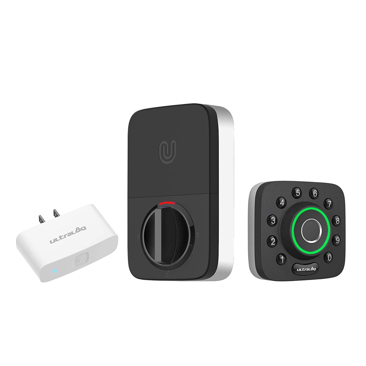 Overseas ULTRAALOQ U-Bolt Pro Smart Lock 6 Hop 1 Voice Control Bluetooth Password Fingerprint