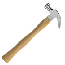 BTE Bundt claw hammer woodworking steel hammer wooden handle nail removal small hammer household tool safety hammer hammer