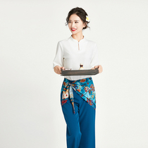 Tangyue 2021 summer new foot bath technician work clothes womens set Health Center foot therapy shop SPA clothing sleeve