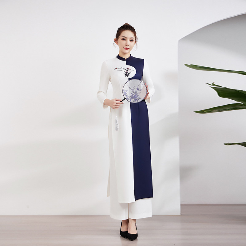 Tangyue spring and summer new beauty salon work clothes female high-end hotel sales reception reception welcome suit female