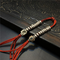 Special Price Tibetan Spread Bag Old Counter White Bronze Counter Buddha Beads Candida Counter Foeball Hand-string Accessories