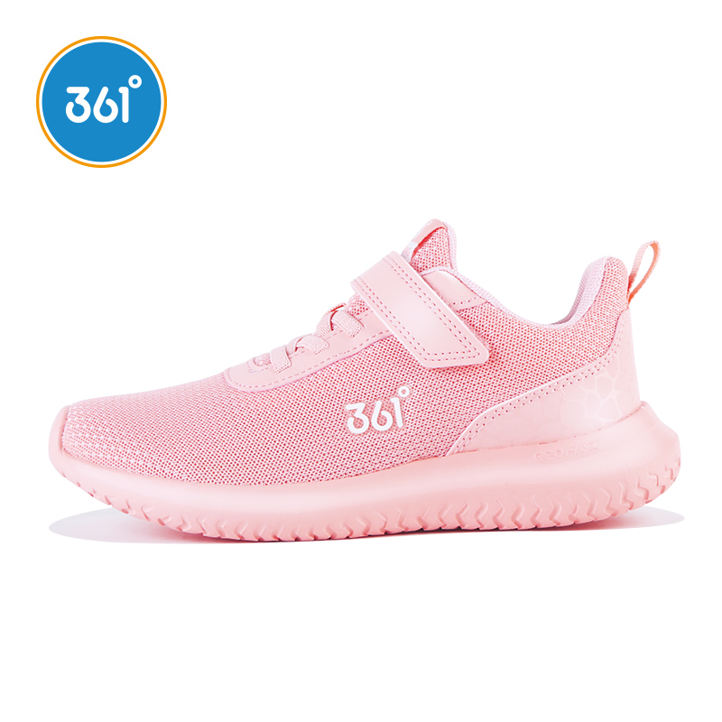 361 Children Shoes Girls Sneakers 2022 Summer New Kids Shoes Elementary School Kids Net Face Breathable Running Shoes Women