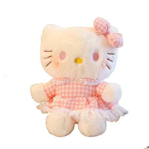 Hello Kitty, плюшевая кукла, милая игрушка, успокаивающая подарочная коробка, стиль Лолита, кот, подарок на день рождения