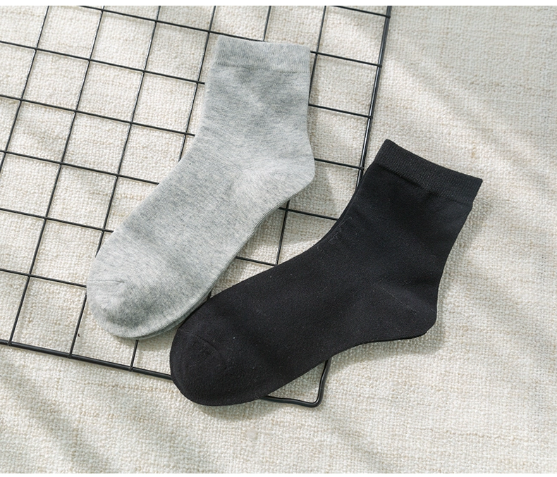 Vớ nữ vớ mùa hè dễ thương mùa xuân và mùa thu cotton vớ mỏng Phần thoáng khí của phụ nữ Quần vớ màu rắn không vớ cotton - Bít tất nữ