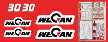Forklift accessories forklift stickers suitable for Viking forklift stickers full-vehicle labels stickers