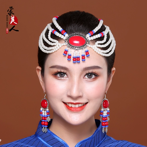 Аксессуар для волос, серьги, этнические бусины