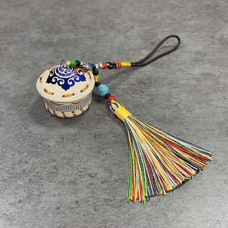 Inner mongolia characteristic handicraft cowhide small pendant