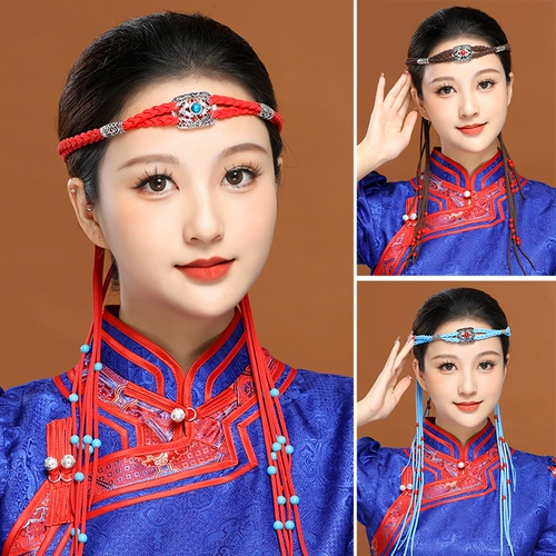 Аксессуар для волос, этническая регулируемая повязка на голову подходит для мужчин и женщин с кисточками, этнический стиль