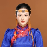 Аксессуар для волос, этническая регулируемая повязка на голову подходит для мужчин и женщин с кисточками, этнический стиль