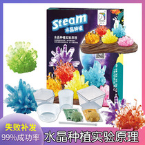 Child Steam Fun Science Small Experimental Toy DIY Parenting Suit Chemical Cultivation Crystallization 61 Gift
