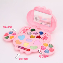 Childrens cosmetic case princess makeup lipstick nail polish water-soluble girl House toy gift