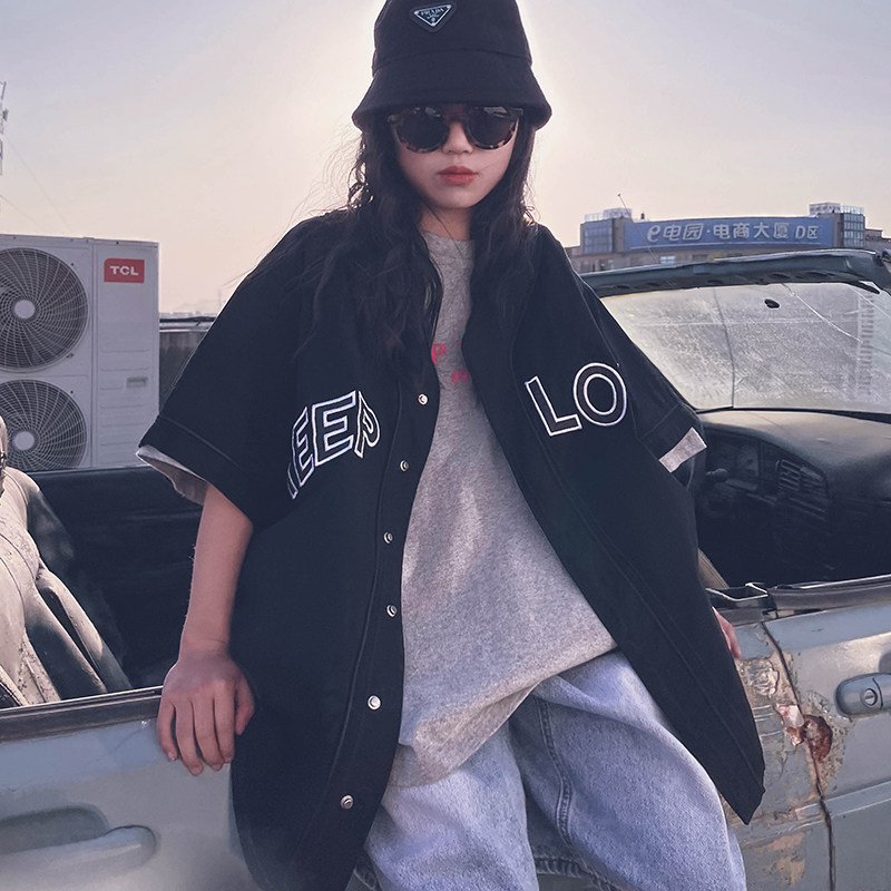 Cold Pussy Custom for men and women Children's baseball clothes Jacket Hip Hop Brands Street Dance Tooling Shirt Blouses Parent-child