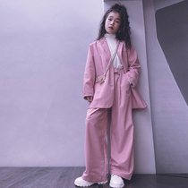 Cold Pussy Custom for men and women Childrens suits superA small gown street dance Loose Suit Walking Show to serve a parent-child