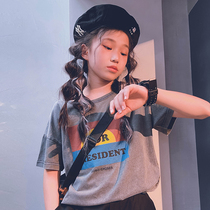 Cold bridesmaids custom men and women children pure cotton thin short sleeves BOBO make old t-shirt Summer 100 lap blouses parent-child