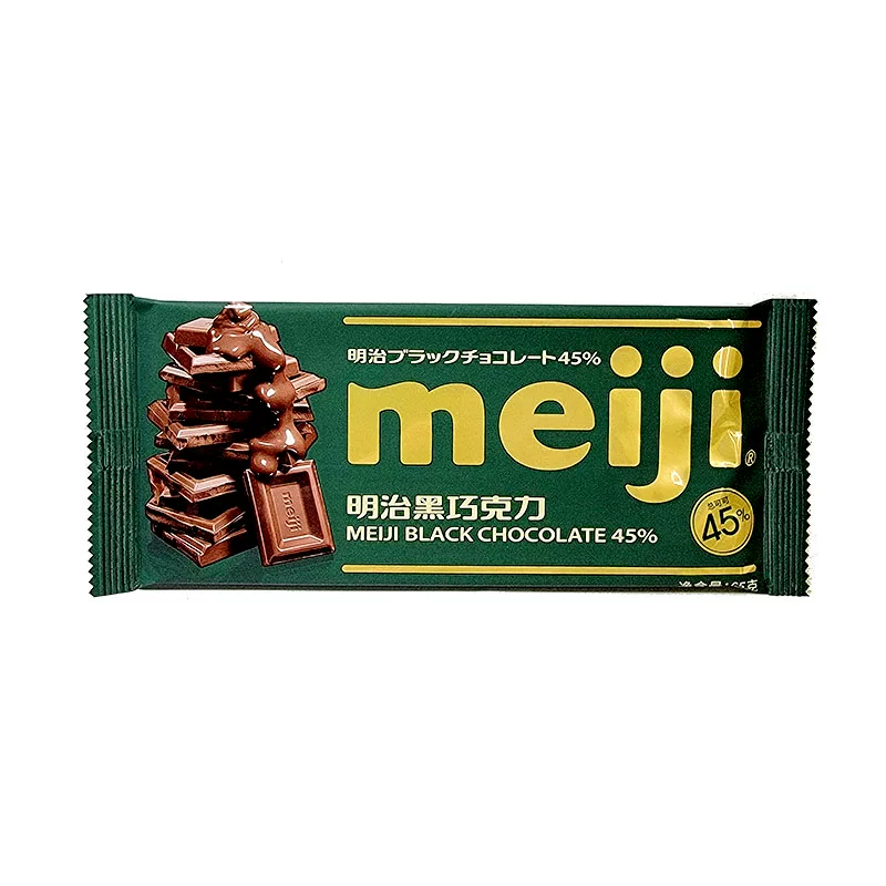 Шоколад Meiji объем 65 г молочный шоколад 56% чистый черный шоколад закуска