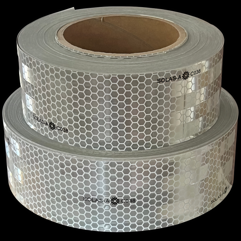 Boat Lifeboat Life Jacket Ring Reflective Tape Marine Equipment Tape Solas Maritime Reflective Film Warning Sticker