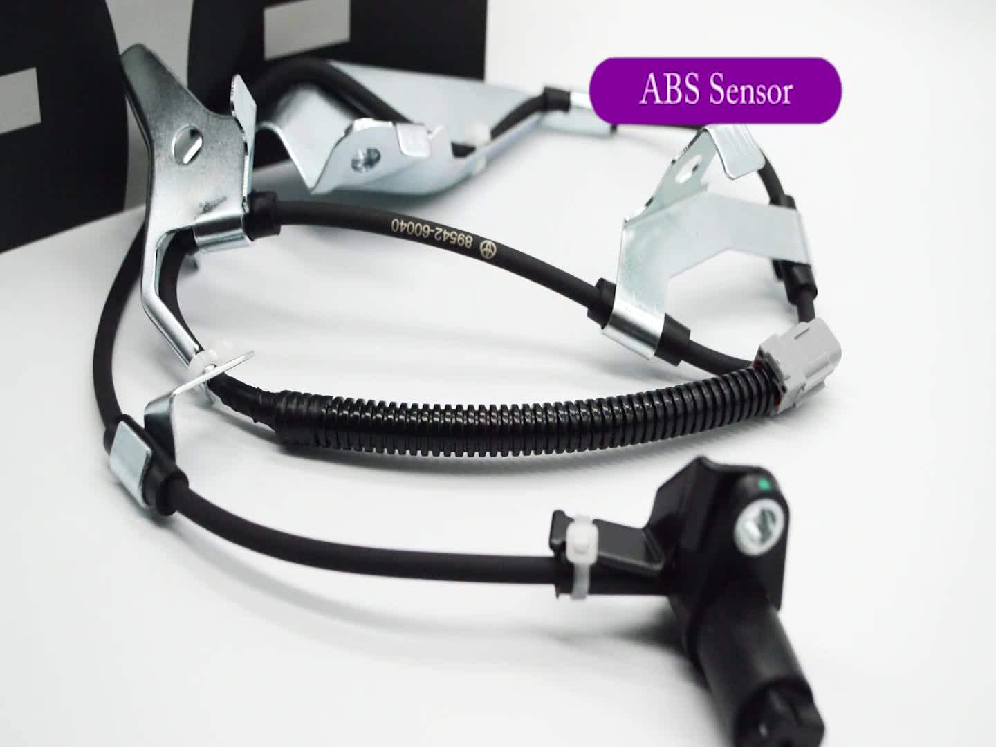89542-60040 Hot Sale Auto Car Front Part ABS Wheel Speed Sensor