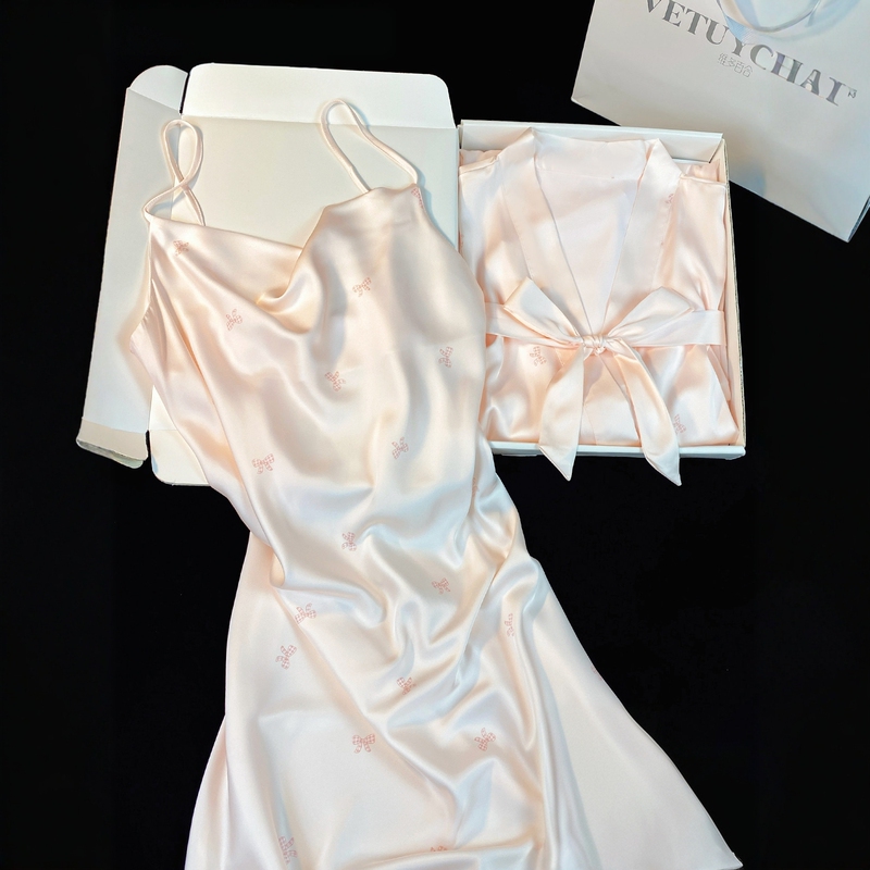 Victoria Mulberry Silk Sexy Camisole Nightgown for Women, Spring and Summer Style, High-End Nightgown, Gift for Best Friend or Girlfriend