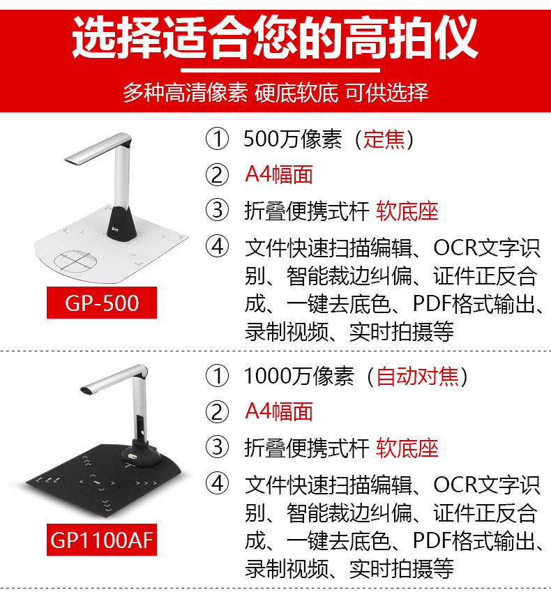 Komi Gao Paiyi HD 10 triệu pixel tin và cuốn sách giá máy scan canon