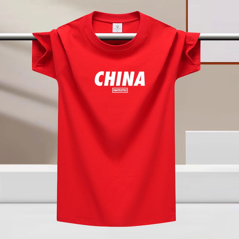 2025 New Summer Men's Pure Cotton Short-Sleeve T-Shirt, Plus Size, Loose Casual Round Neck, Oversized Half-Sleeve Sweatshirt, Trendy 2025 New Summer Men's Pure Cotton Short-Sleeve T-Shirt, Plus Size, Loose Casual Round Neck, Oversized Half-Sleeve Sweatshirt, Trendy