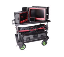 Tretlet director Che photography equipment trolley video and TV shelf monitor car crew car