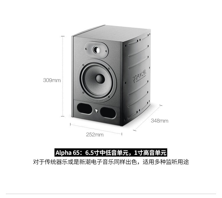 Pháp Jinlang Focal Alpha 50/65/80 loa màn hình hoạt động chuyên nghiệp - Loa loa loa pkcb