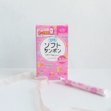 Японский санитарный хлопковый батончик Японии Unicharm Plaalte Cateter Cotton Cotton Cotton Plips Mini -Воспроизведение код плавание