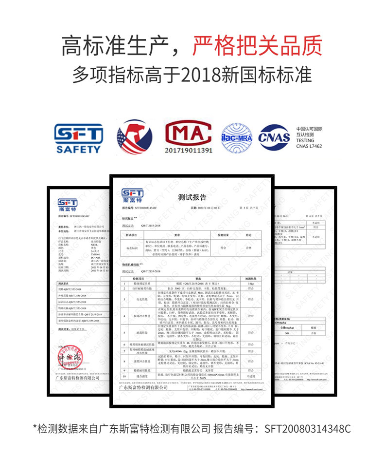 NTNL日系20寸学生密码箱 图3