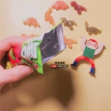 Динозавр образует корейский импорт конфеты Fudge QQ сахар детская еда 0 жирная юрская форма