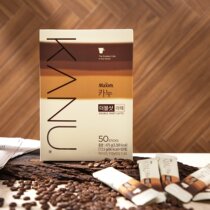 Wise doctor life kanu double latte 50-bar sugar-free two-in-one coffee instant milk