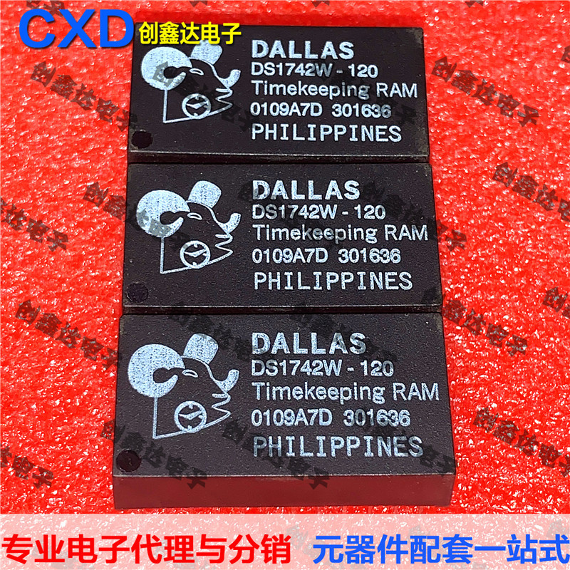 Ds1742W-150+ Dual Data Ds1742W-120+ Real-Time Ds1742-100 Clock Integrated Circuit Ic Ds1742W-150+ Dual Data Ds1742W-120+ Real-Time Ds1742-100 Clock Integrated Circuit Ic