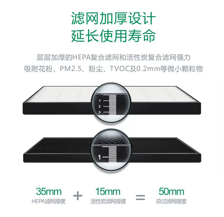 Máy lọc không khí Medela phòng ngủ gia đình ngoài việc khử formaldehyd 霾 PM2.5 ngoài khói và bụi ôxy diện tích lớn