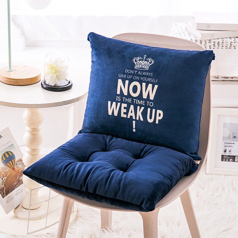 Car training seat cushion heightening cushion subject two or three conjoined sitting and leaning one man and woman summer cushion back waist cushion