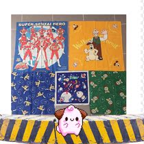 (Sea W with G)Super cute middle-aged handkerchief