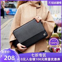 KNOMO UK Holborn mens bag Portable 13 inch liner bag Fashion computer bag Clutch bag mens handbag mens