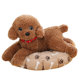 ການຈໍາລອງທີ່ຫນ້າຮັກ Teddy ຫມາ plush toy ຫມາ doll ນອນ doll ເດັກຍິງເດັກນ້ອຍນອນ pillow