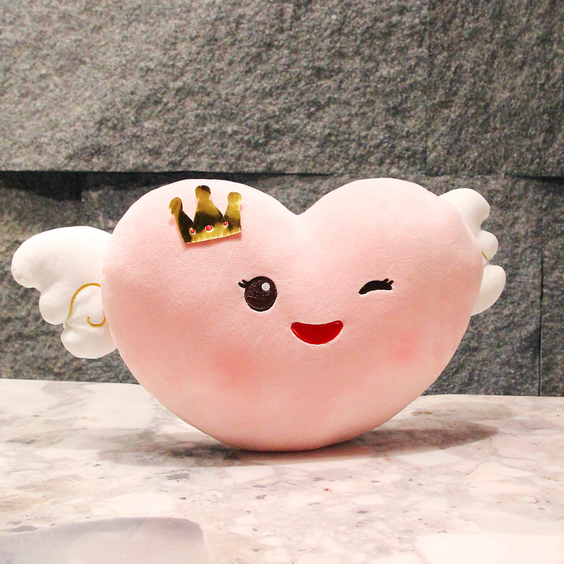 Love to sleep with sleeping with back plush toy cute pink pillow doll doll pillow