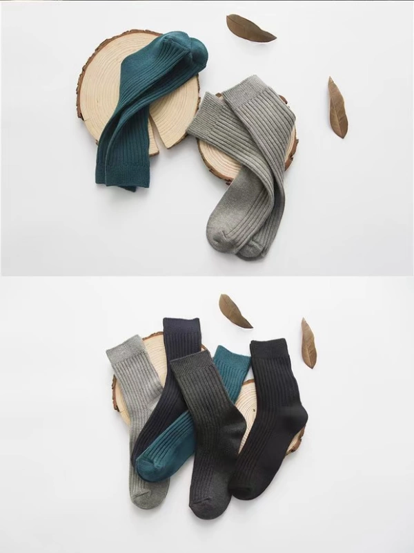 Vớ cotton mùa thu và mùa đông cotton thấm hút mồ hôi thông thường vớ thoải mái tất vớ nữ